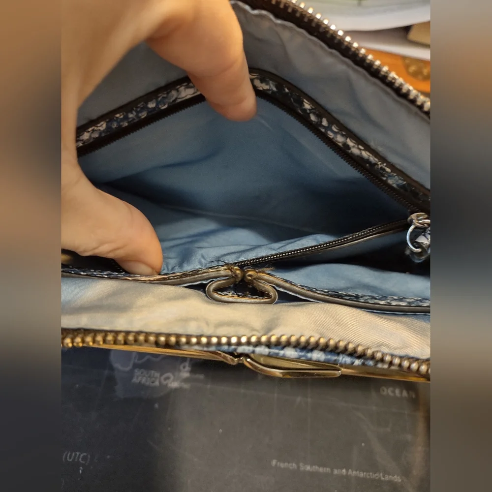 Python Pattern Crossbody Bag - Picture 7 of 8